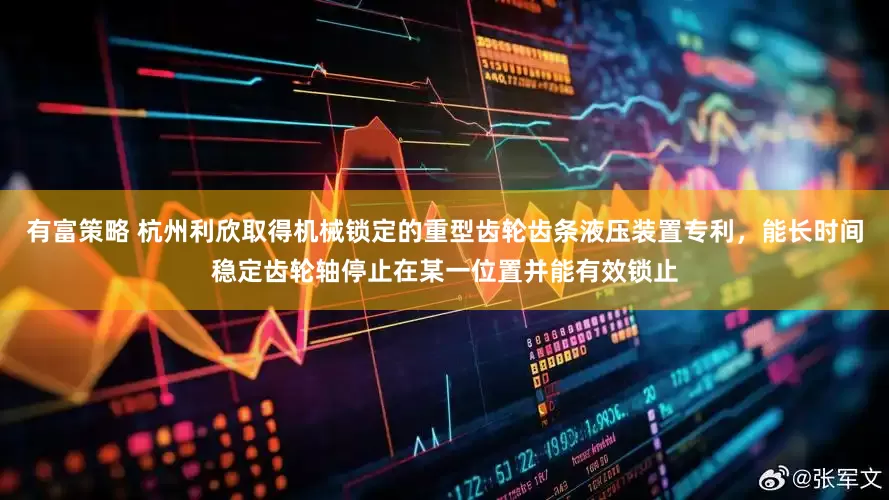 有富策略 杭州利欣取得机械锁定的重型齿轮齿条液压装置专利，能长时间稳定齿轮轴停止在某一位置并能有效锁止